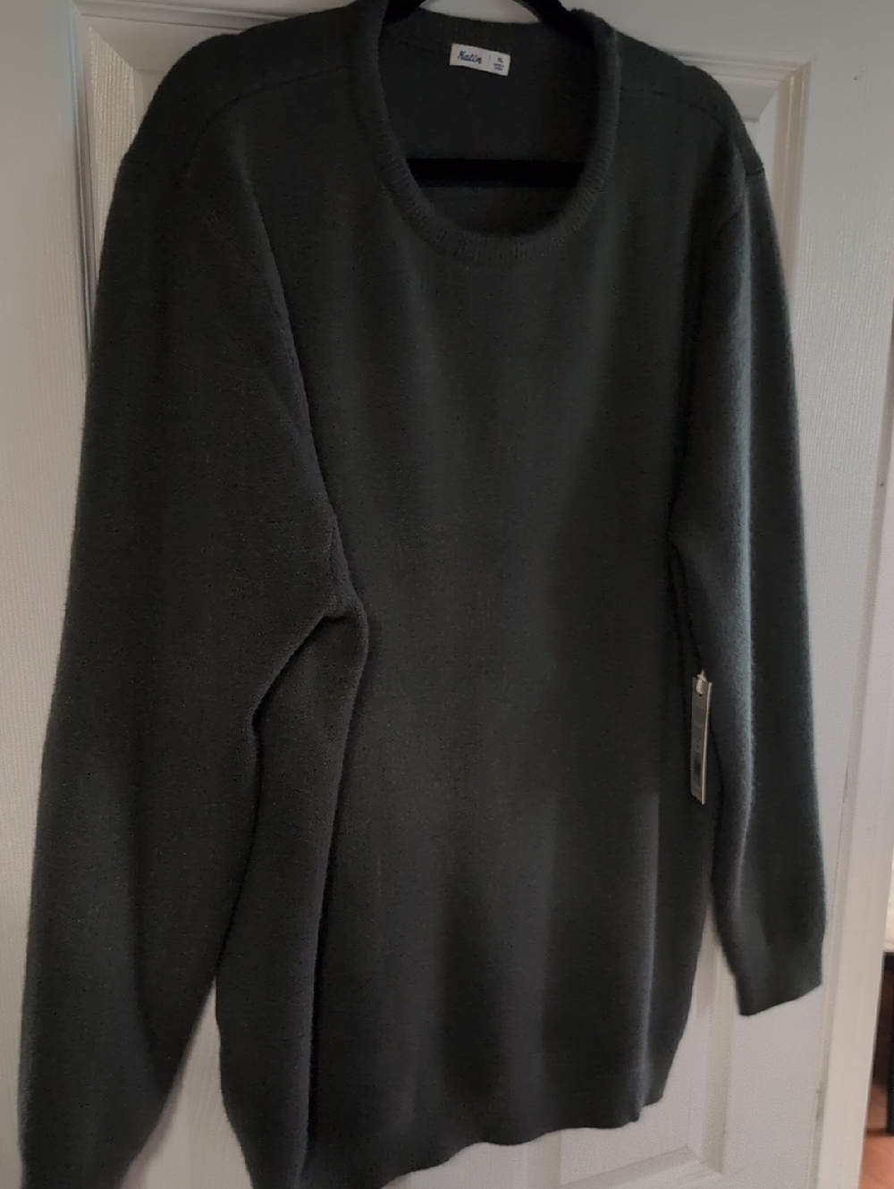 Katin Men's Crewneck Sweater in Olive Green